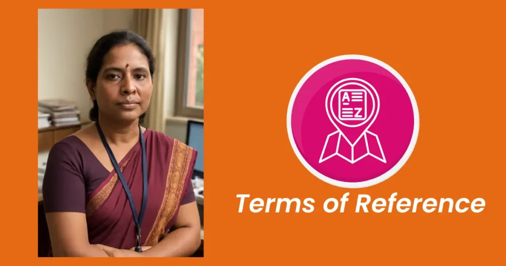 Terms of Reference क्या होता हैं? 1 terms of reference